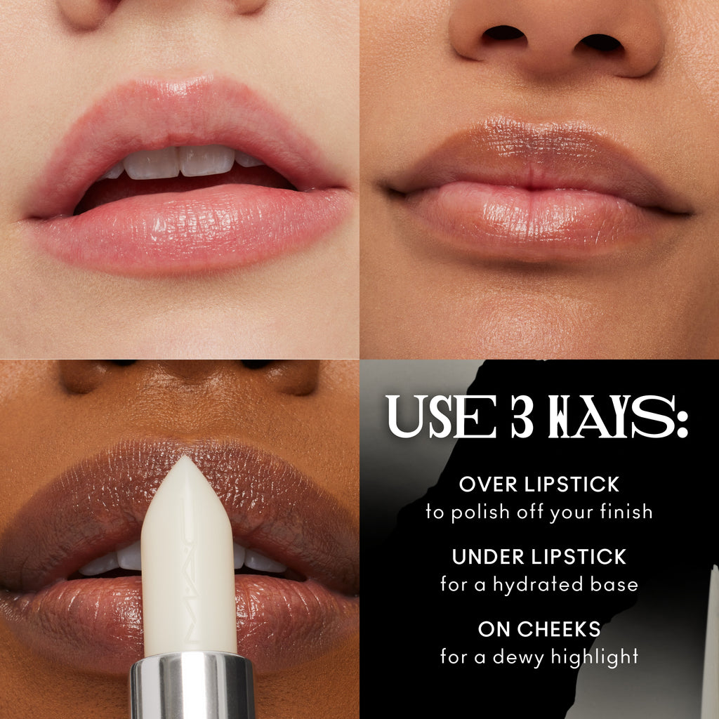 M·A·CXIMAL SLEEK SATIN LIPSTICK IN THE CLEAR - Polished Daily Care