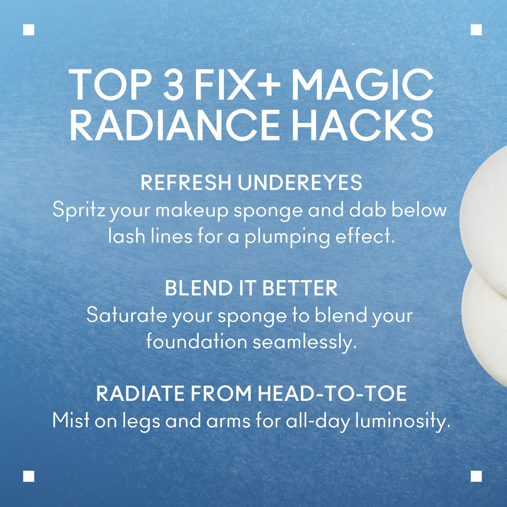 FIX+ MAGIC RADIANCE - Setting Spray - Smart Routine Choice