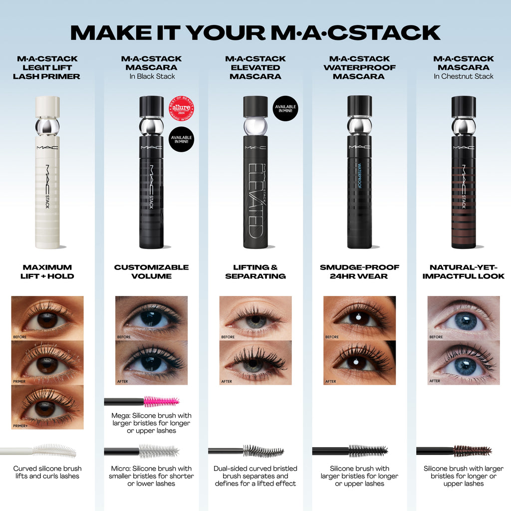 M·A·CStack Elevated Mascara - Polished Daily Care