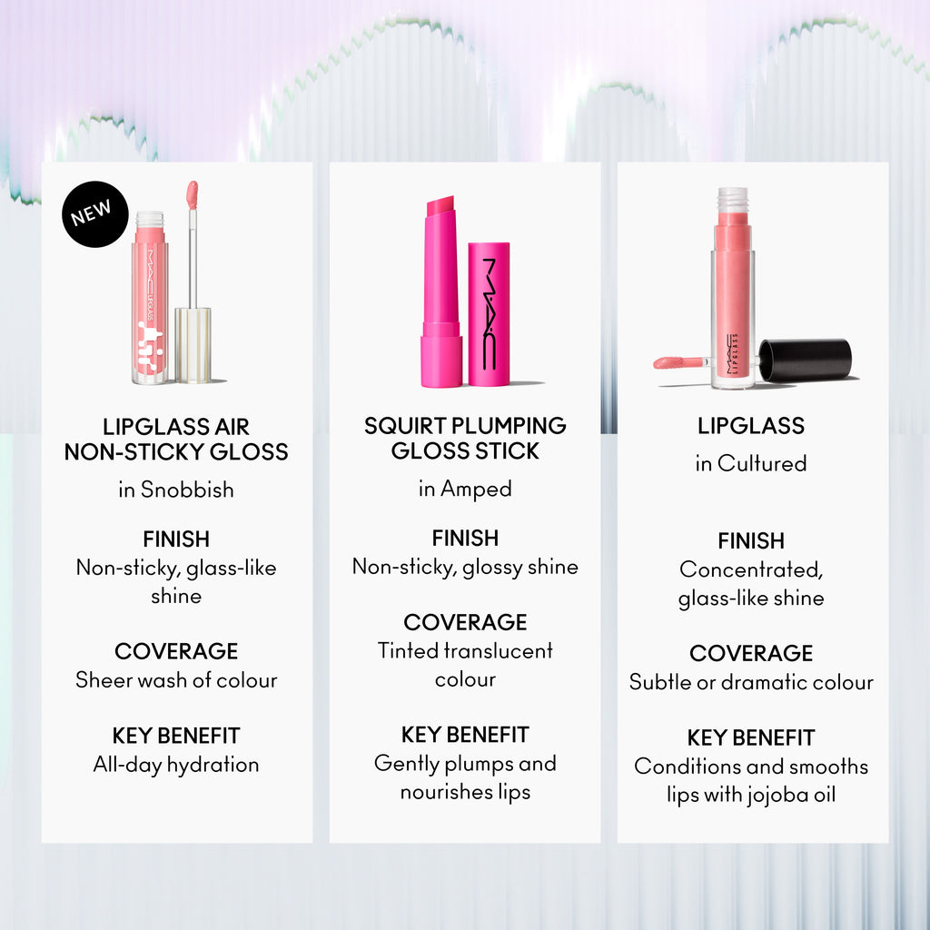 Lipglass Air Non-Sticky Gloss - Polished Daily Care
