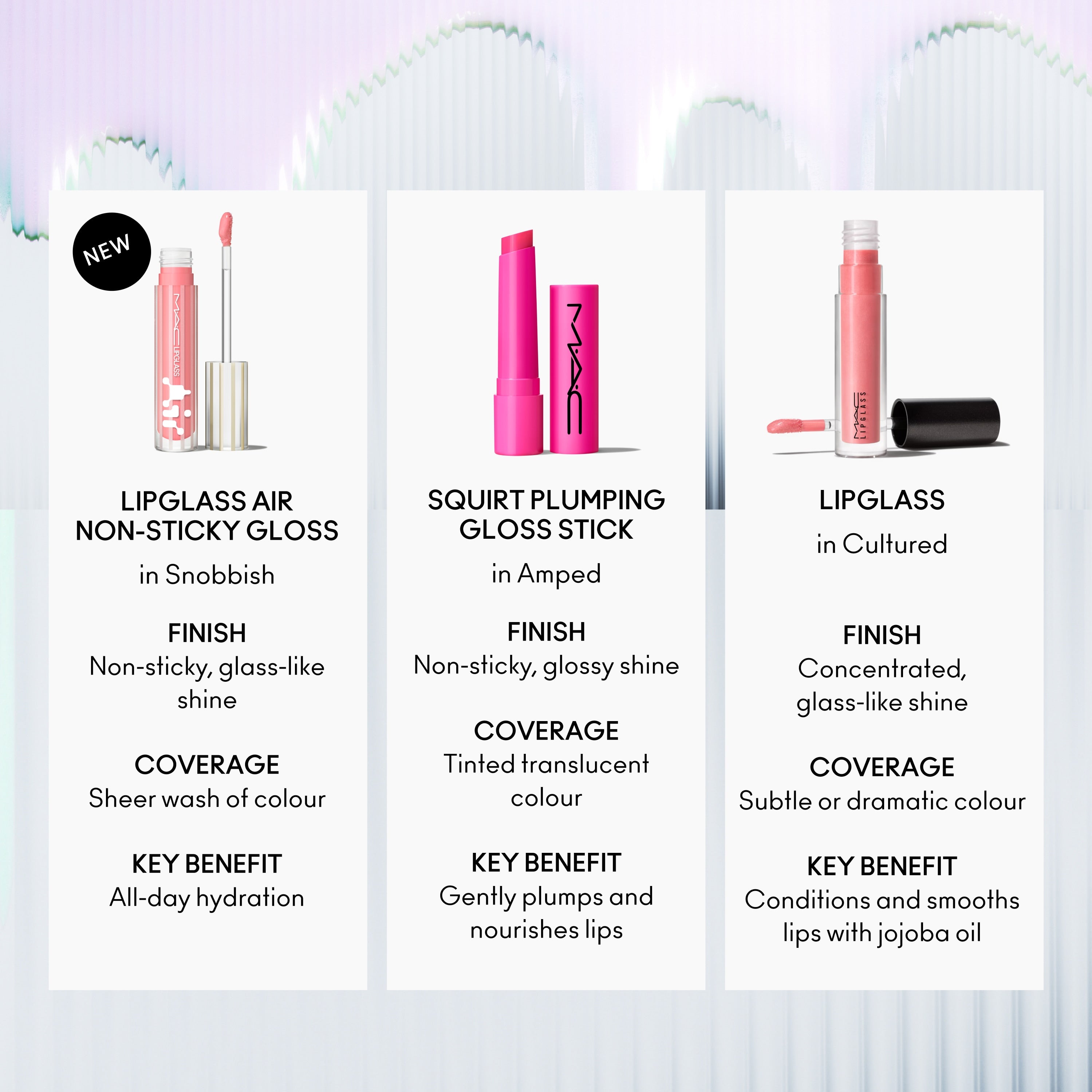 Lipglass Air Non-Sticky Gloss - Polished Daily Care