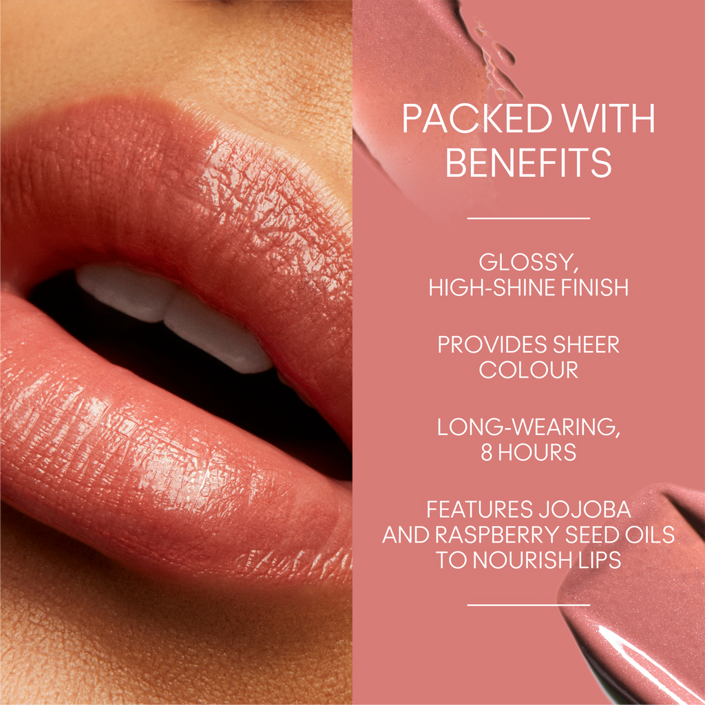 Lustreglass Sheer-Shine Lipstick - Polished Daily Care