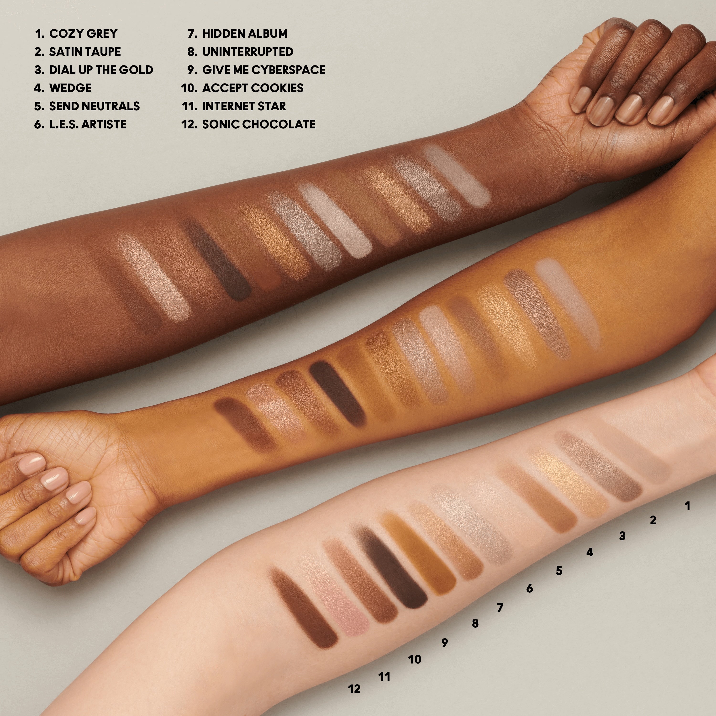 Connect In Colour Eye Shadow Palette: Unfiltered Nudes - Smart Routine Choice
