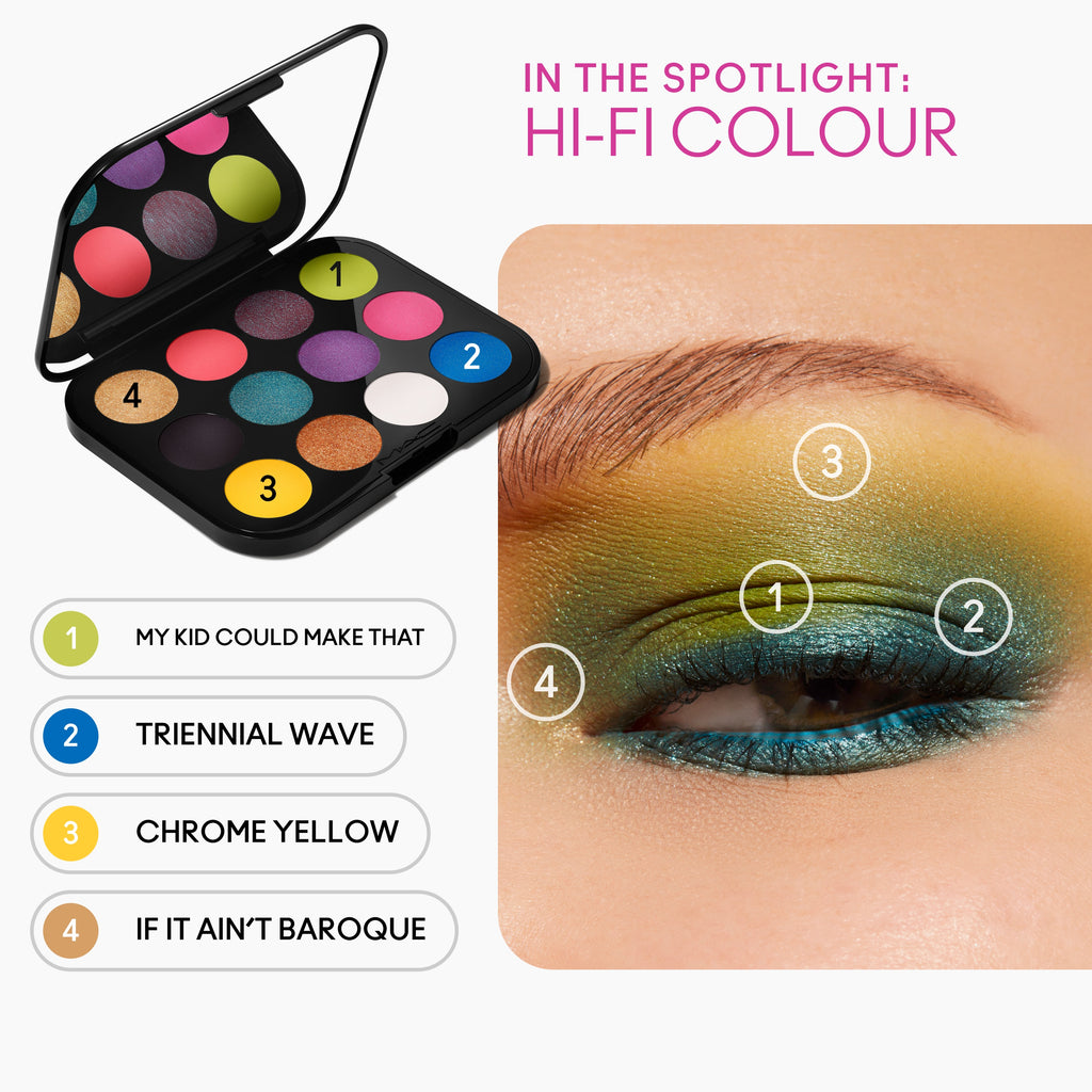 Connect In Colour Eye Shadow Palette: Hi-Fi Colour - Smart Routine Choice